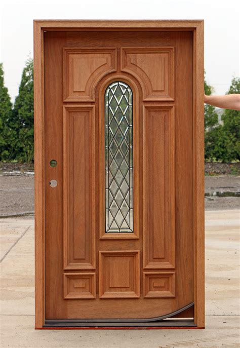 extra wide exterior entry doors.